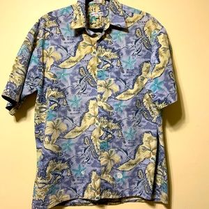 MensPierre Cardin large tropical shirt